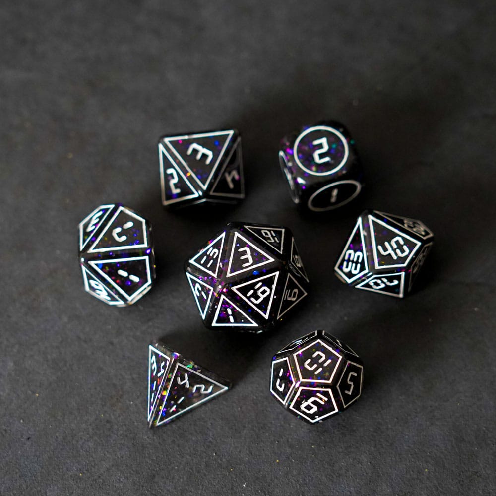 FanRoll Dice Set Framed Void (7) DS Modellismo FanRoll Dice Framed Void (7)