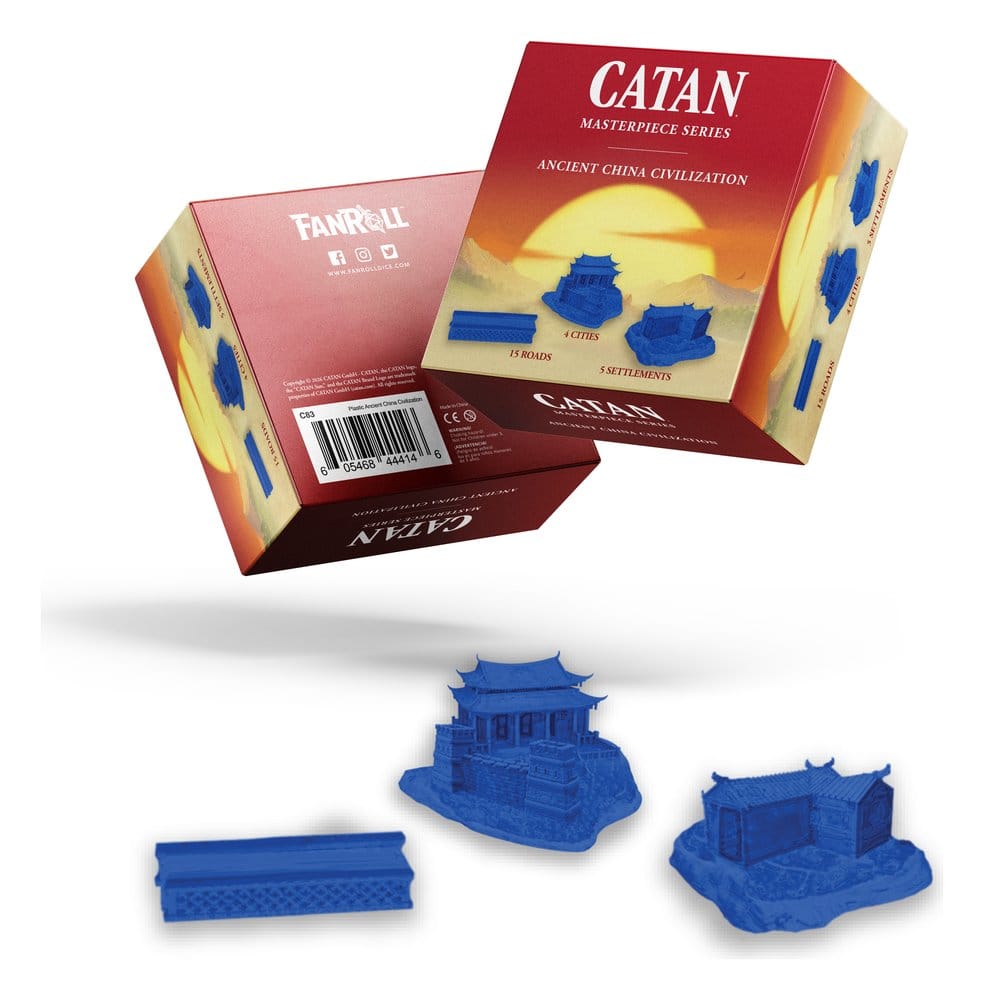 Catan Masterpiece Series Mini figures Set China DS Modellismo Catan Masterpiece Mini China FanRoll