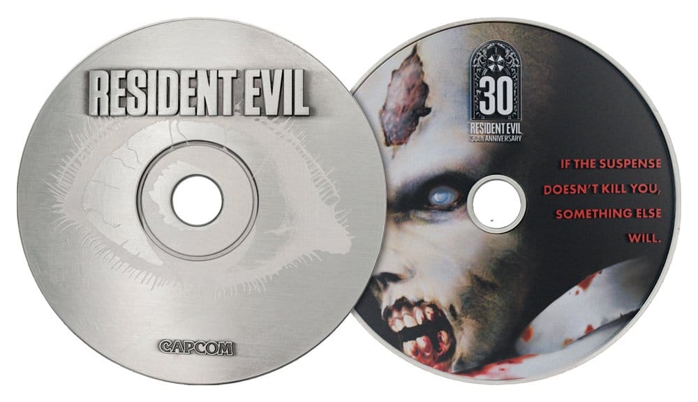 Replica Resident Evil Cd-rom 30th Anniversary edizione limitata 11 cm DS Modellismo Replica Resident Evil Cd-rom 30th