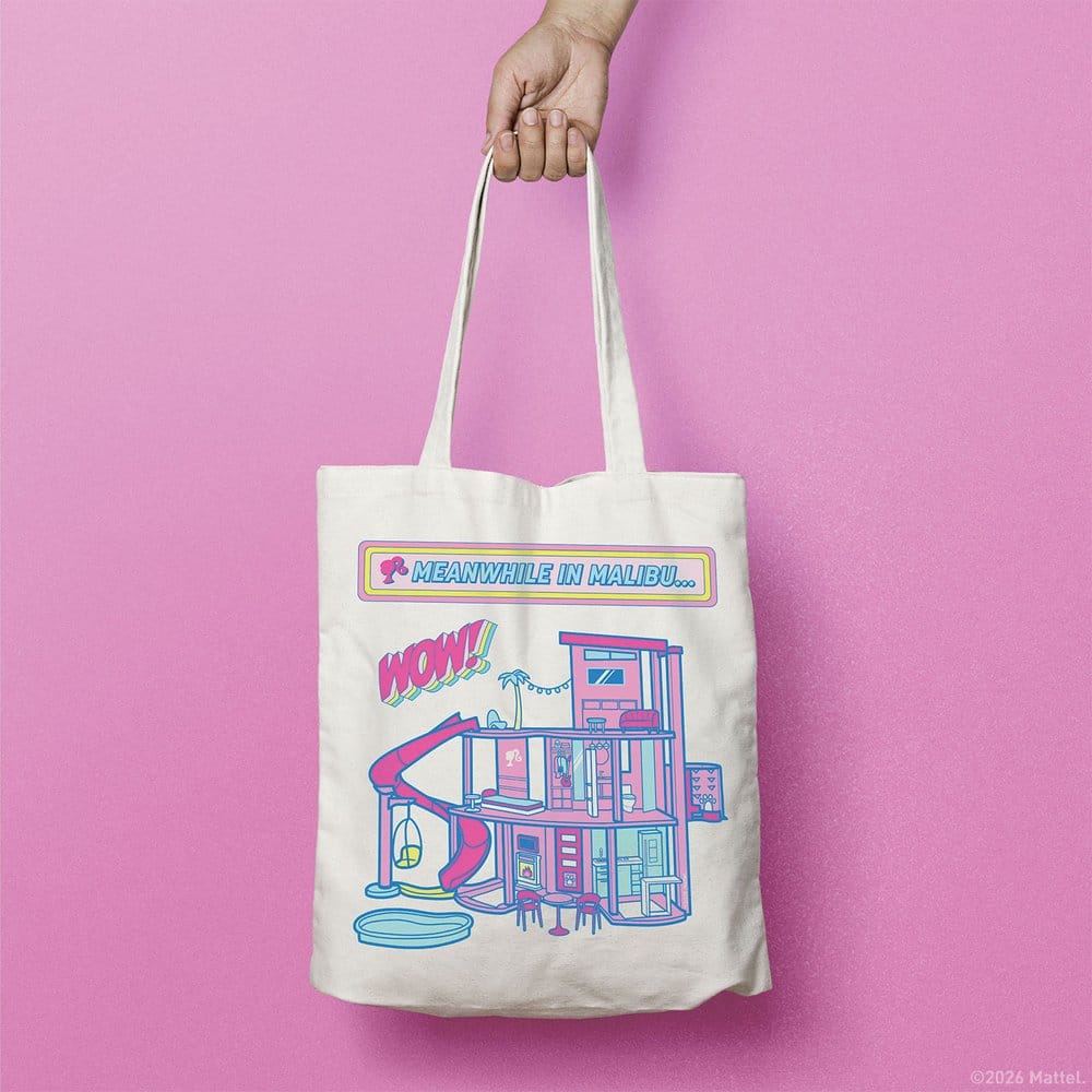 Borsa in tela Barbie Malibu DreamHouse DS Modellismo Borsa in tela Barbie Malibu DreamHouse