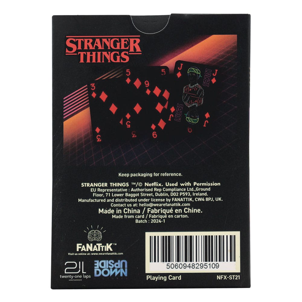 Carte da gioco Stranger Things Display (12) DS Modellismo Carte da gioco Stranger Things Display (12)