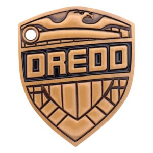 2000 Ad Replica Judge Dredd Badge Limited