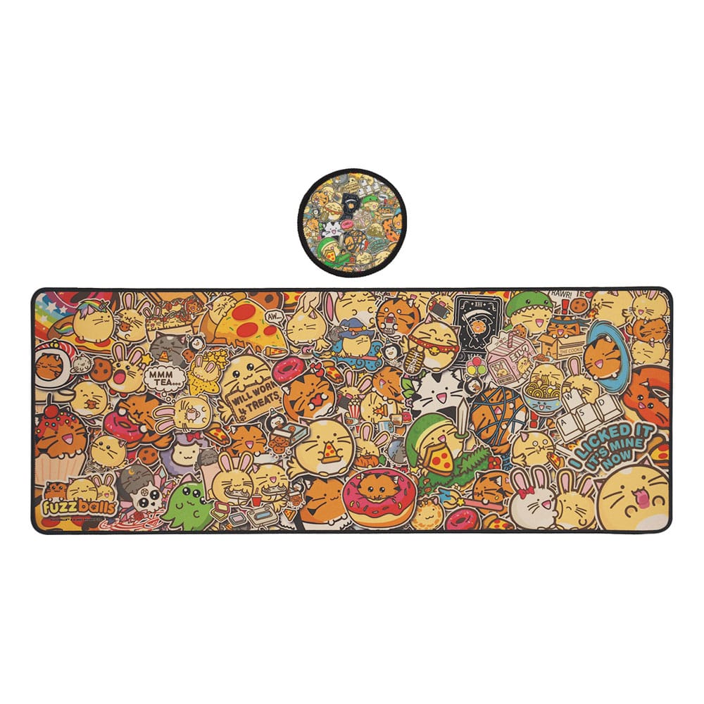 Set di sottobicchieri Fuzzballs Desk Pad & DS Modellismo di sottobicchieri Fuzzballs Desk Pad