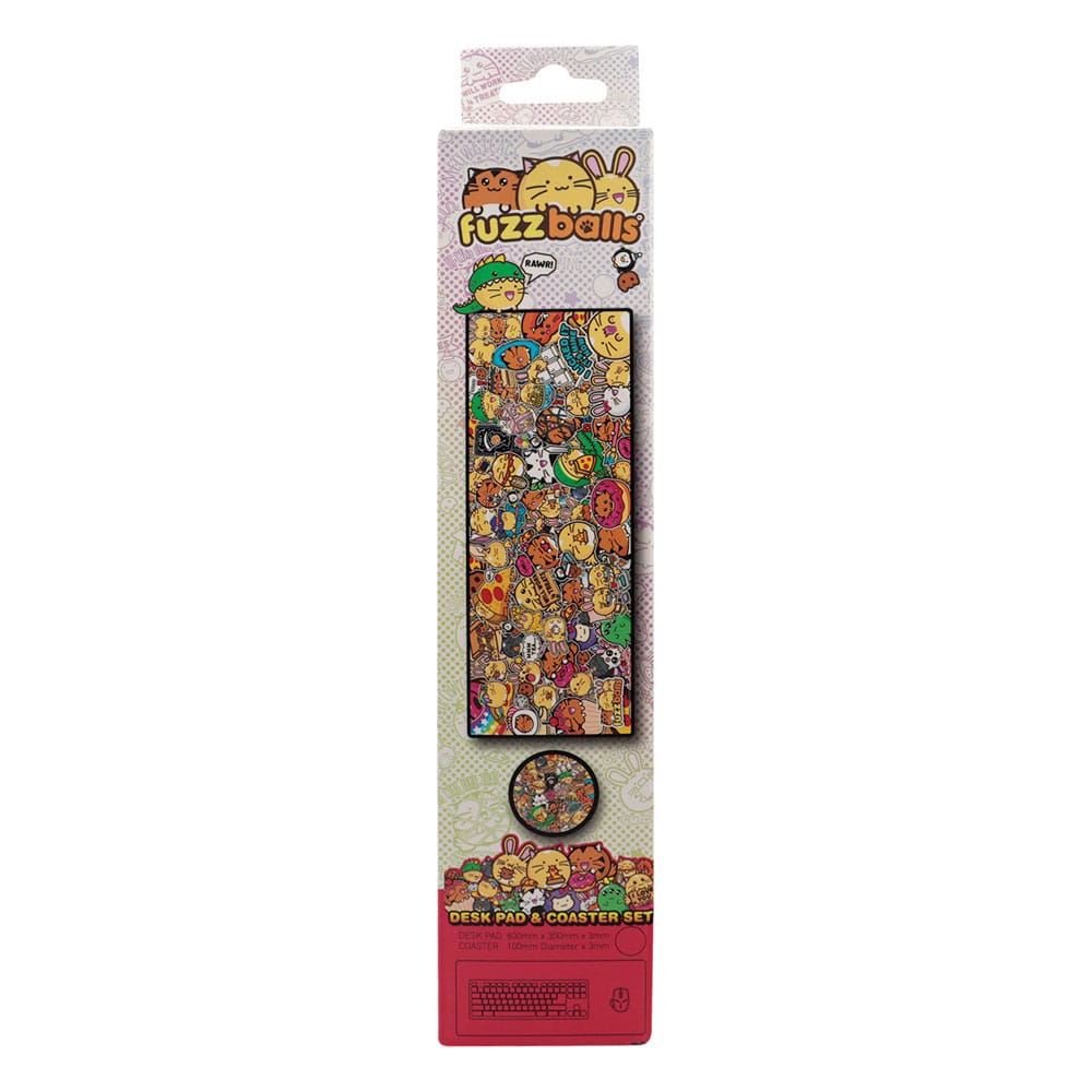 Set di sottobicchieri Fuzzballs Desk Pad & DS Modellismo di sottobicchieri Fuzzballs Desk Pad