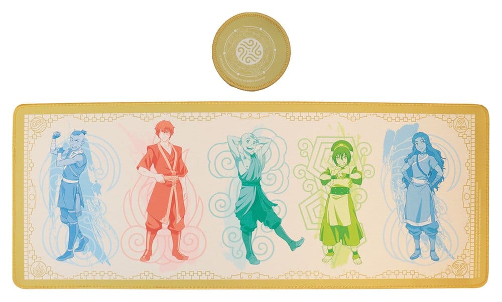 Set di sottobicchieri Avatar: The Last Airbender Desk Pad & Elements DS Modellismo di sottobicchieri Avatar: Last Airbender