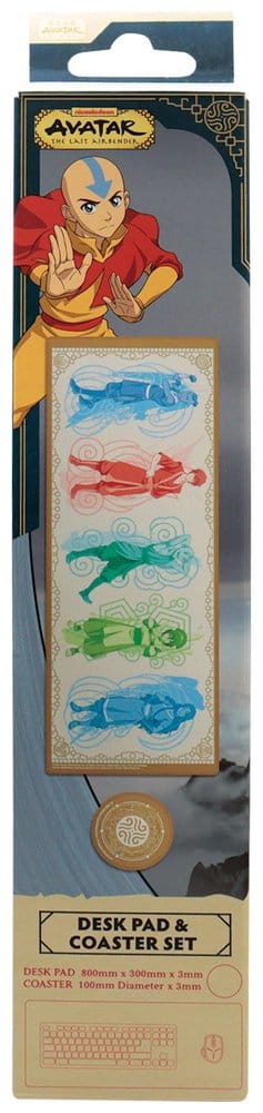 Set di sottobicchieri Avatar: The Last Airbender Desk Pad & Elements DS Modellismo di sottobicchieri Avatar: Last Airbender