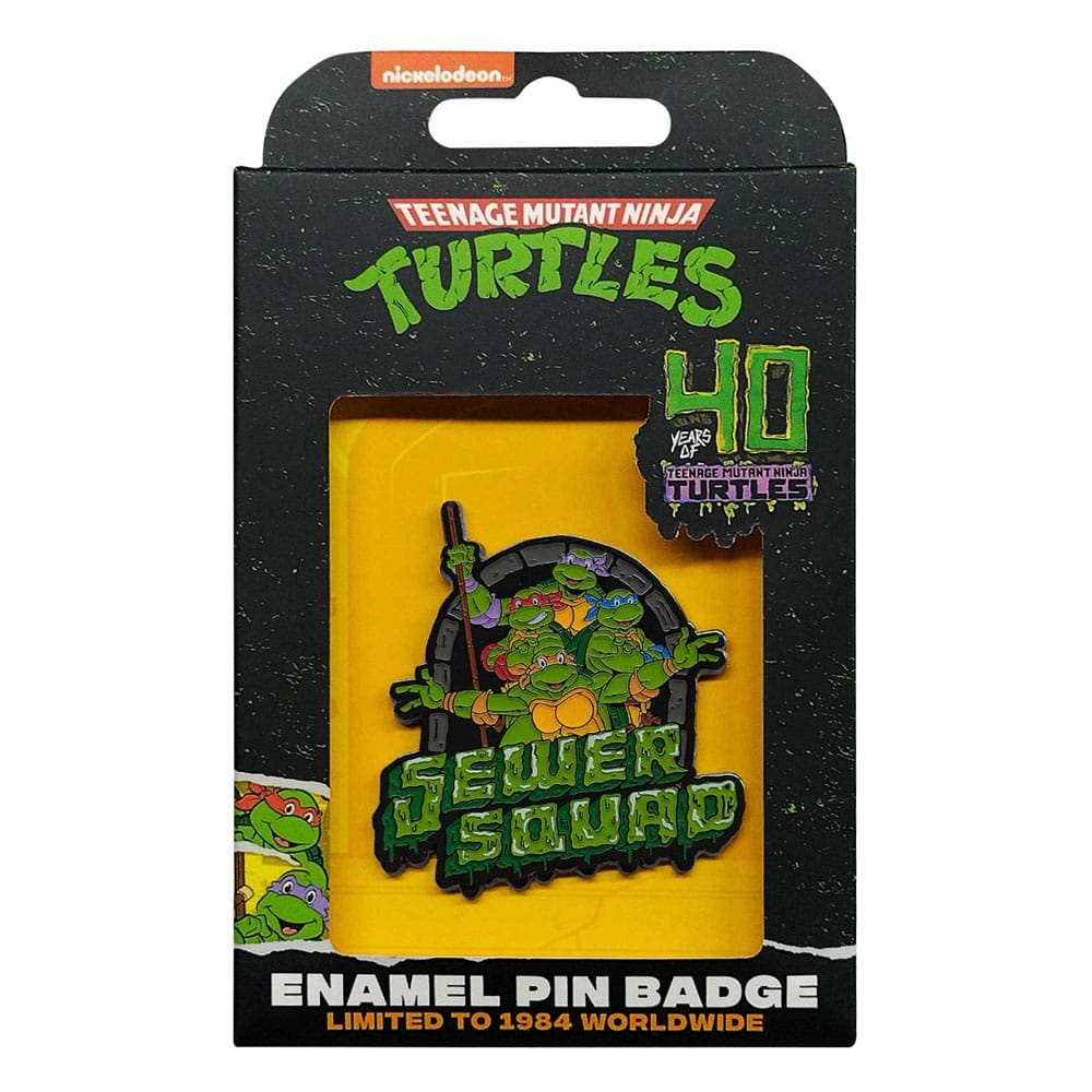 Spilla Teenage Mutant Ninja Turtles 40th Anniversary edizione limitata DS Modellismo Spilla Teenage Mutant Ninja Turtles 40th