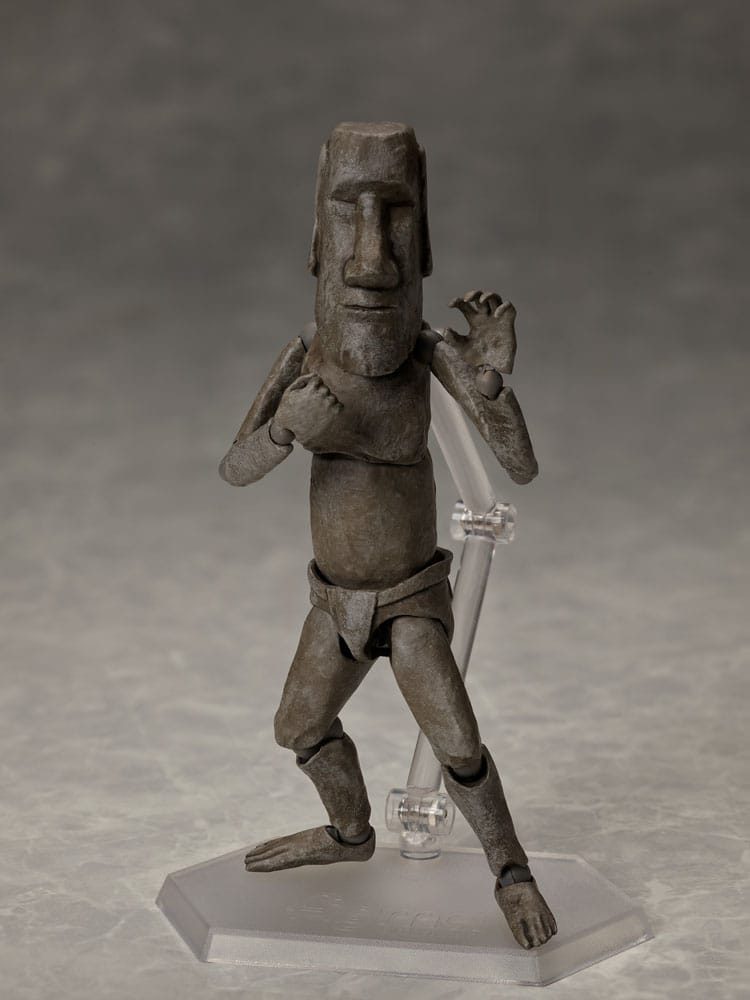 The Table Museum Figma Action Figure Moai 14 cm DS Modellismo Table Museum Figma Action Moai FREEing