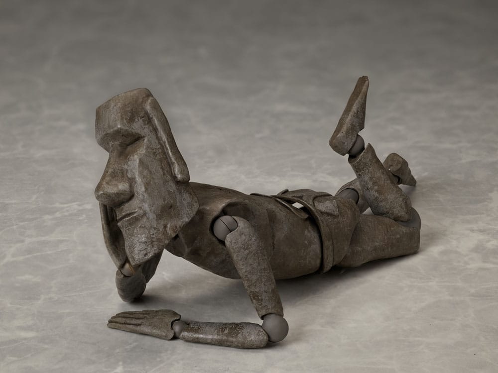 The Table Museum Figma Action Figure Moai 14 cm DS Modellismo Table Museum Figma Action Moai FREEing