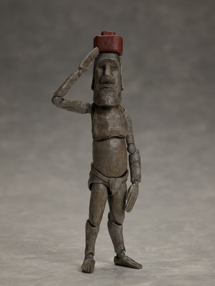 The Table Museum Figma Action Figure Moai 14 cm DS Modellismo Table Museum Figma Action Moai FREEing