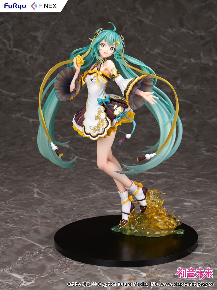 Statua Hatsune Miku F:nex PVC 1/7 Hatsune Miku Mid-Autumn Festival Ver. 27 cm DS Modellismo Statua Hatsune Miku F:nex PVC scala 1/7