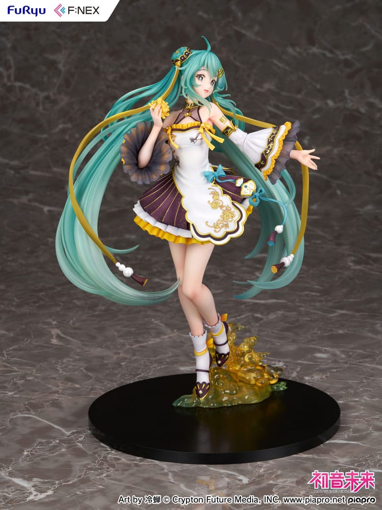 Statua Hatsune Miku F:nex PVC 1/7 Hatsune Miku Mid-Autumn Festival Ver. 27 cm DS Modellismo Statua Hatsune Miku F:nex PVC scala 1/7