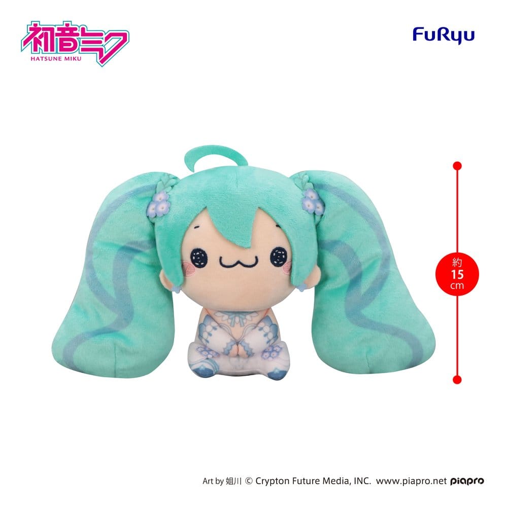 Peluche Hatsune Miku Mochipico Nemophila A 15 cm DS Modellismo Peluche Hatsune Miku Mochipico Nemophila