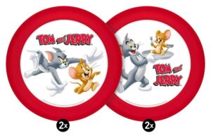 Piatto Tom & Jerry 4-Pack Geda Labels