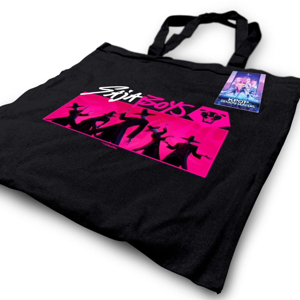 Borsa in tela KPop Demon Hunters Saja Boys DS Modellismo Borsa in tela KPop Demon Hunters Saja Boys