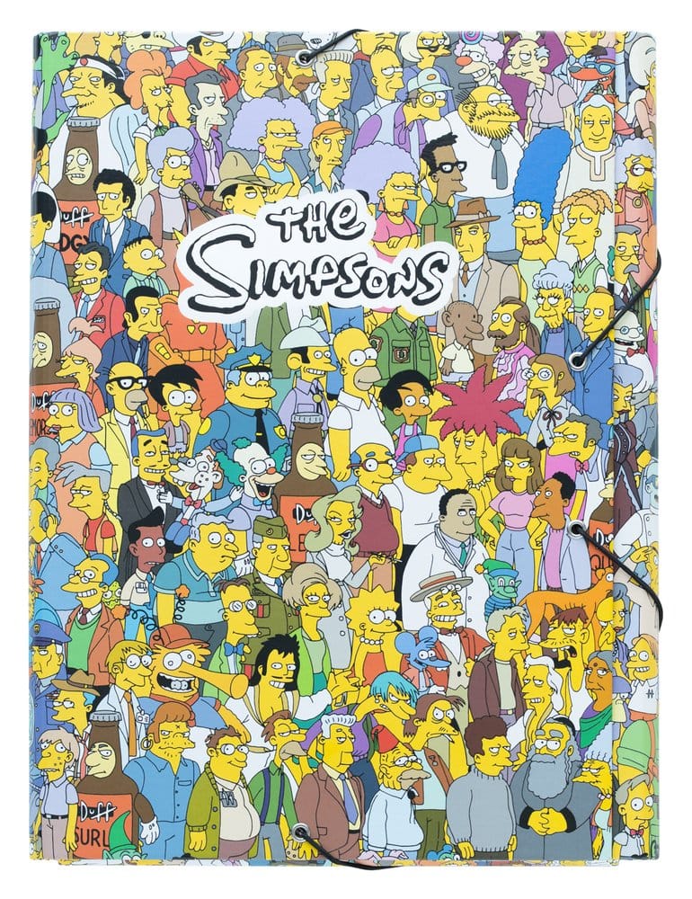 The Simpsons Elasticated Folder 34 x 26 cm DS Modellismo Simpsons Elasticated Folder 34 x Grupo Erik