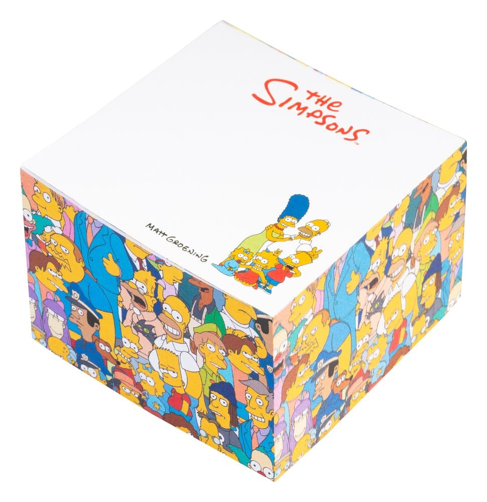 The Simpsons Memo Block 8 x 8 cm DS Modellismo Simpsons Memo Block 8 x Grupo Erik