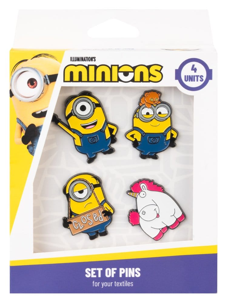 Spilla Minions set da 4 DS Modellismo Spilla Minions da 4 Grupo Erik