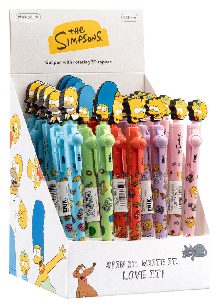 Penna The Simpsons with rotating Topper Display (25) DS Modellismo Penna Simpsons with rotating Topper Display