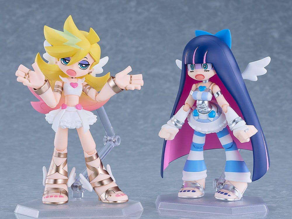 New Panty & Stocking with Garterbelt Figma Action Figure Stocking: Angel ver. 12 cm DS Modellismo Panty & Stocking with Garterbelt Figma