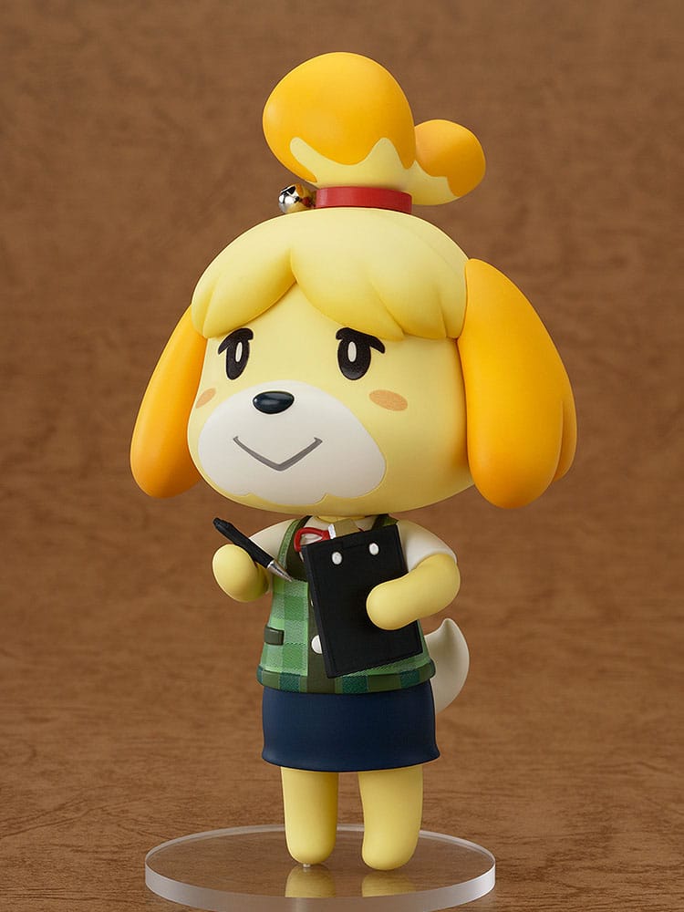 Animal Crossing New Leaf Nendoroid Action Figure Shizue Isabelle 10 cm DS Modellismo Animal Crossing Leaf Nendoroid Action Shizue