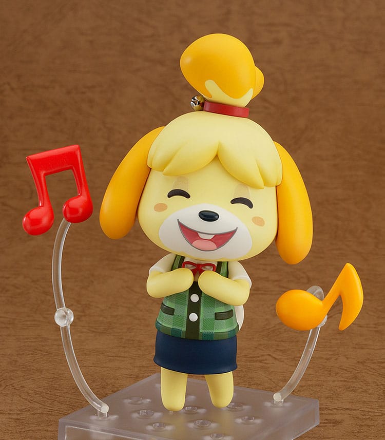 Animal Crossing New Leaf Nendoroid Action Figure Shizue Isabelle 10 cm DS Modellismo Animal Crossing Leaf Nendoroid Action Shizue