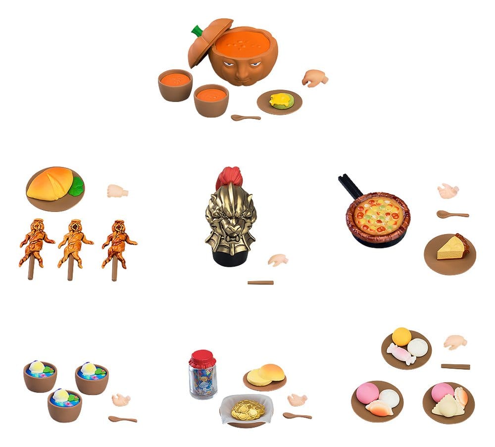 Delicious in Dungeon Nendoroid Figure Surprise Collection Monster Meals Blind Box Assortment (7) DS Modellismo Delicious in Dungeon Nendoroid Surprise