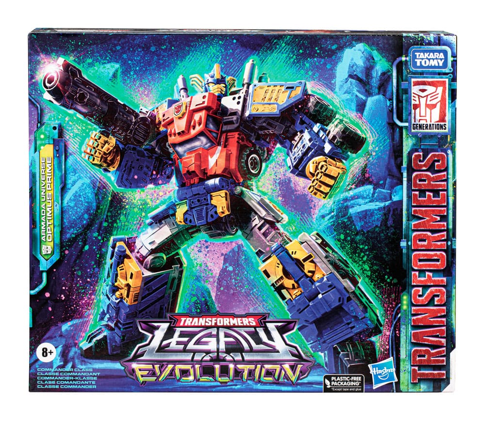 Transformers Generations Legacy Evolution Commander Class Action Figure Armada Universe Optimus Prime 19 cm DS Modellismo Transformers Generations Legacy Evolution