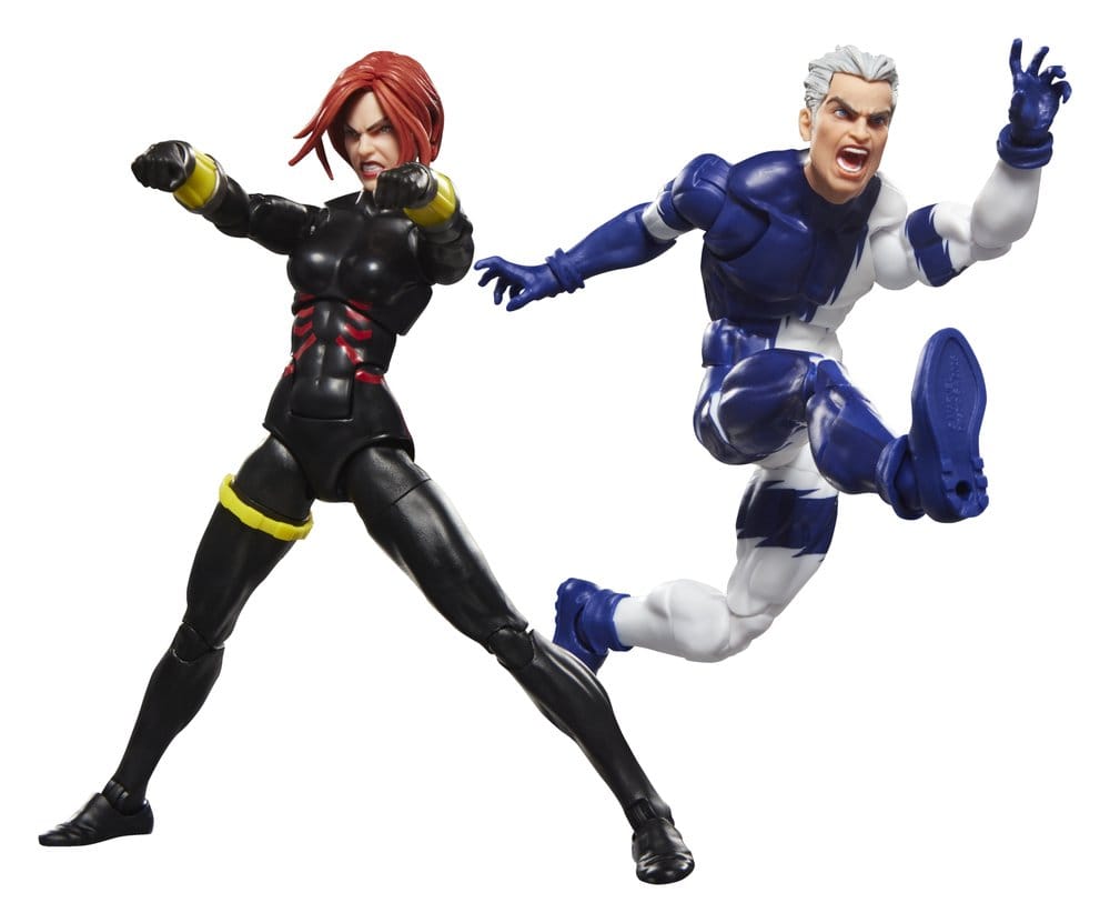 Avengers Marvel Legends Action Figure 2-Pack Black Widow & Quicksilver 15 cm DS Modellismo Avengers Marvel Legends Action Black Widow
