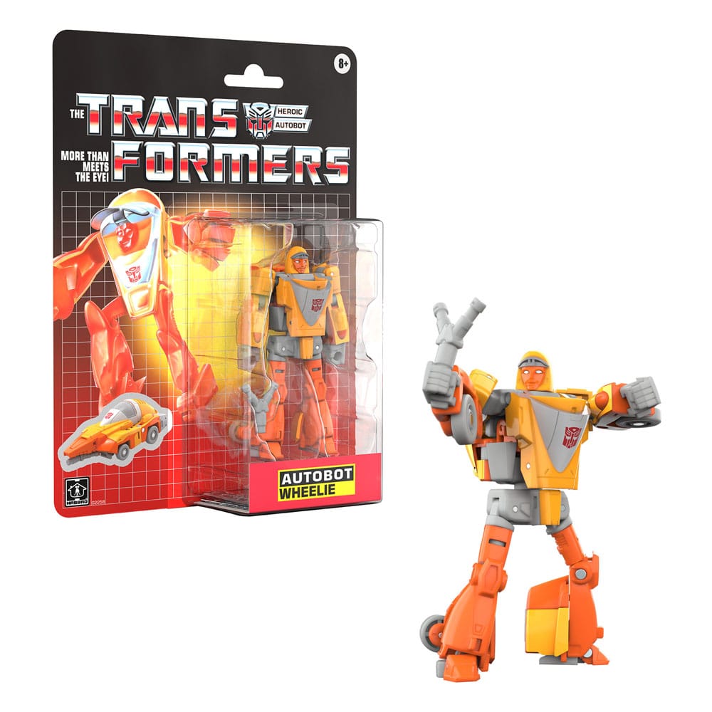 The Transformers Retro G1 Action Figure Autobot Wheelie 11 cm DS Modellismo Transformers Retro G1 Action Autobot Wheelie