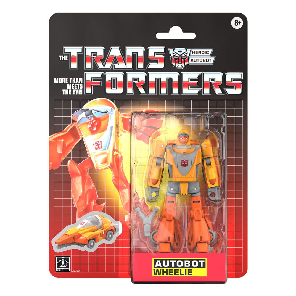 The Transformers Retro G1 Action Figure Autobot Wheelie 11 cm DS Modellismo Transformers Retro G1 Action Autobot Wheelie