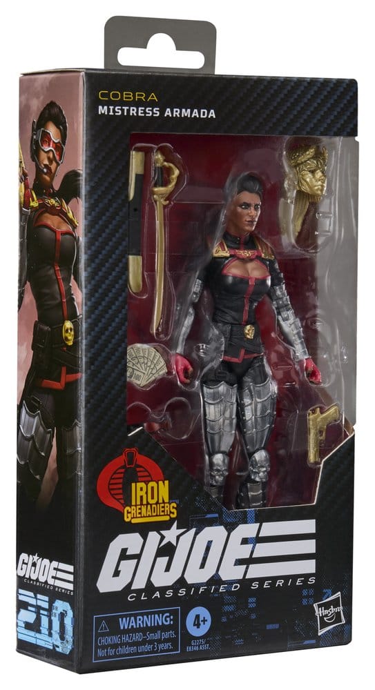 G.I. Joe Classified Series Action Figure #210 Mistress Armada 15 cm DS Modellismo G.I. Joe Classified Action #210 Mistress