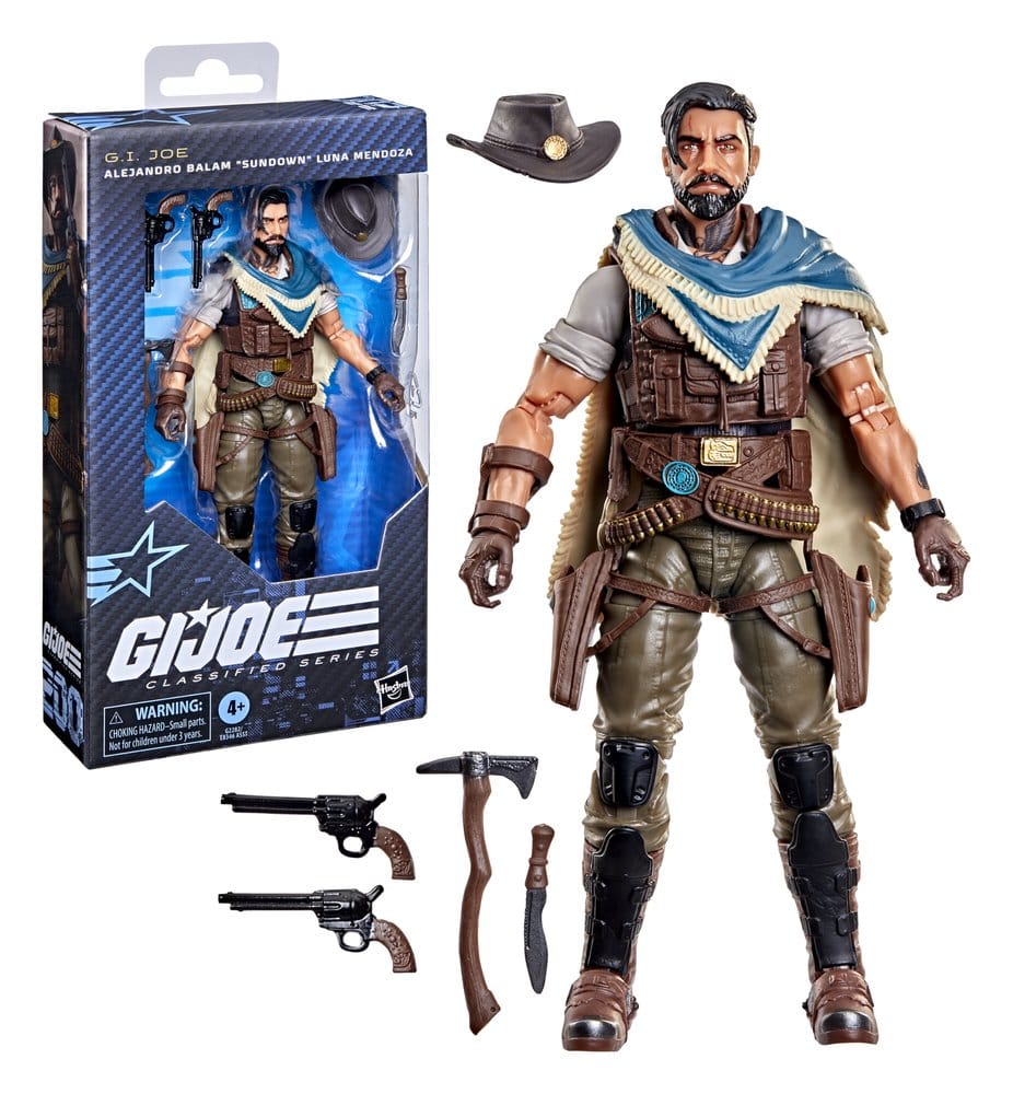 G.I. Joe Classified Series Action Figure #200 Alejandro Balam "Sundown" Luna Mendoza 15 cm DS Modellismo G.I. Joe Classified Action #200 Alejandro