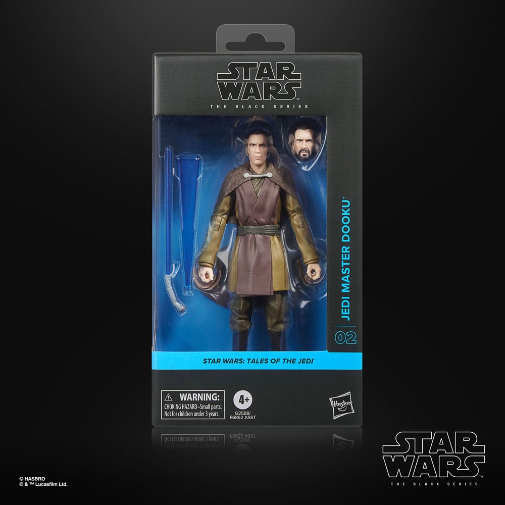 Star Wars: Tales of the Jedi Black Series Action Figure Jedi Master Dooku 15 cm DS Modellismo Star Wars: Tales Jedi Black Action Jedi