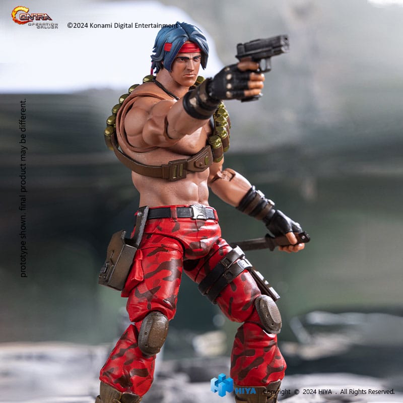 Contra: Operation Galuga Exquisite Basic Action Figure Lance Bean 16 cm DS Modellismo Contra: Operation Galuga Exquisite Basic