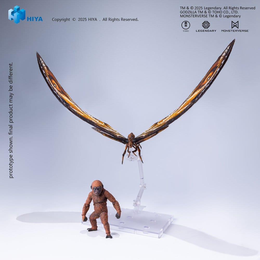 Godzilla x Kong: The New Empire Exquisite Basic Series Action Figure Mothra Premium Set DS Modellismo Godzilla x Kong: Empire Exquisite Basic