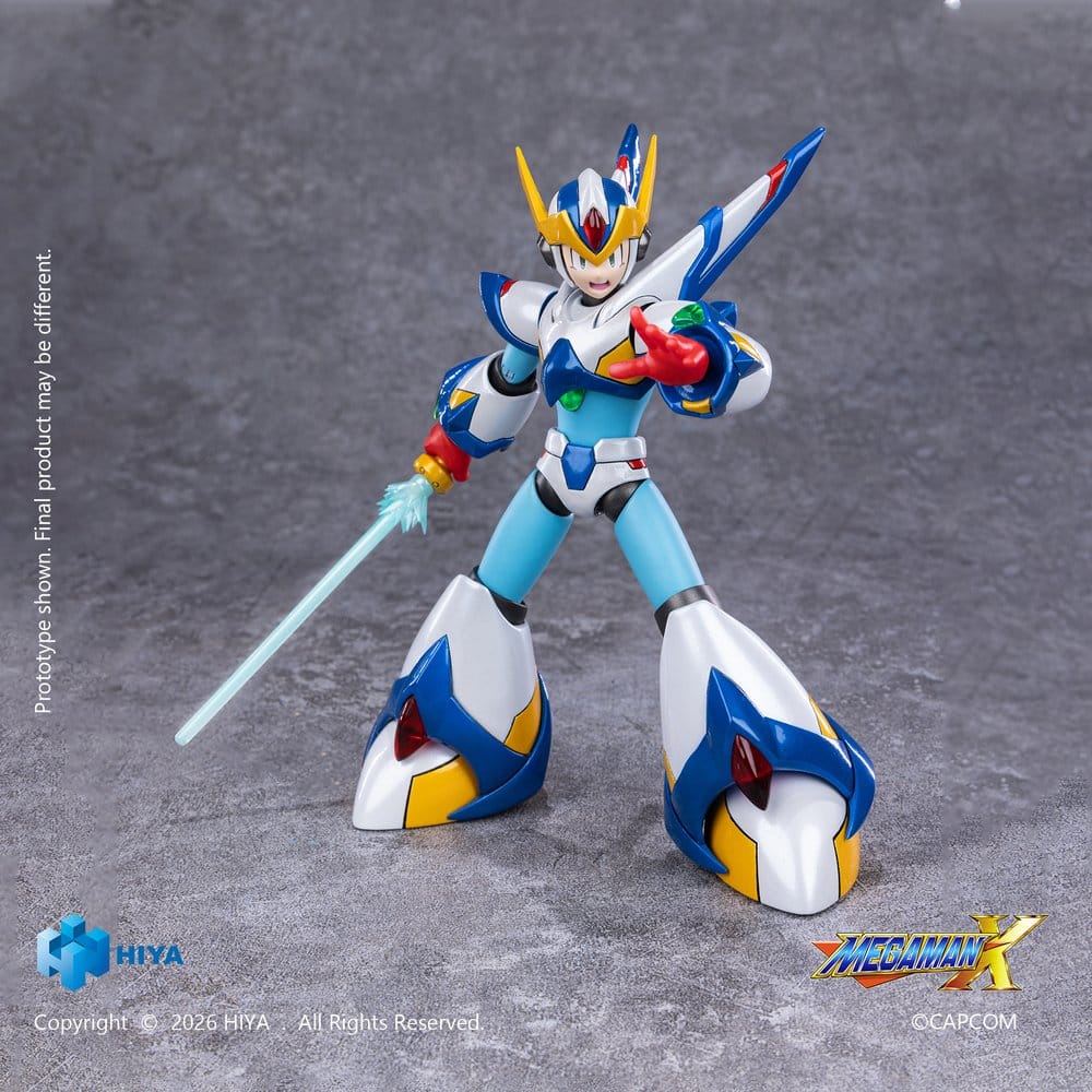 Mega Man X Exquisite Basic Series Actionfigur X Falcon Armor Version 15 cm DS Modellismo Mega Man X Exquisite Basic Actionfigur X