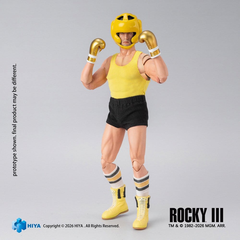 Rocky III Exquisite Super Action Figure 1/12 Rocky Boxer Version 16 cm DS Modellismo Rocky III Exquisite Super Action scala 1/12