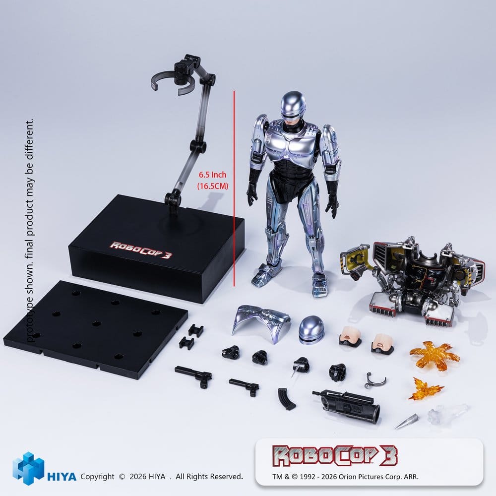 RoboCop 3 Exquisite Super Series Action Figure 1/12 RoboCop 17 cm DS Modellismo RoboCop 3 Exquisite Super Series scala 1/12
