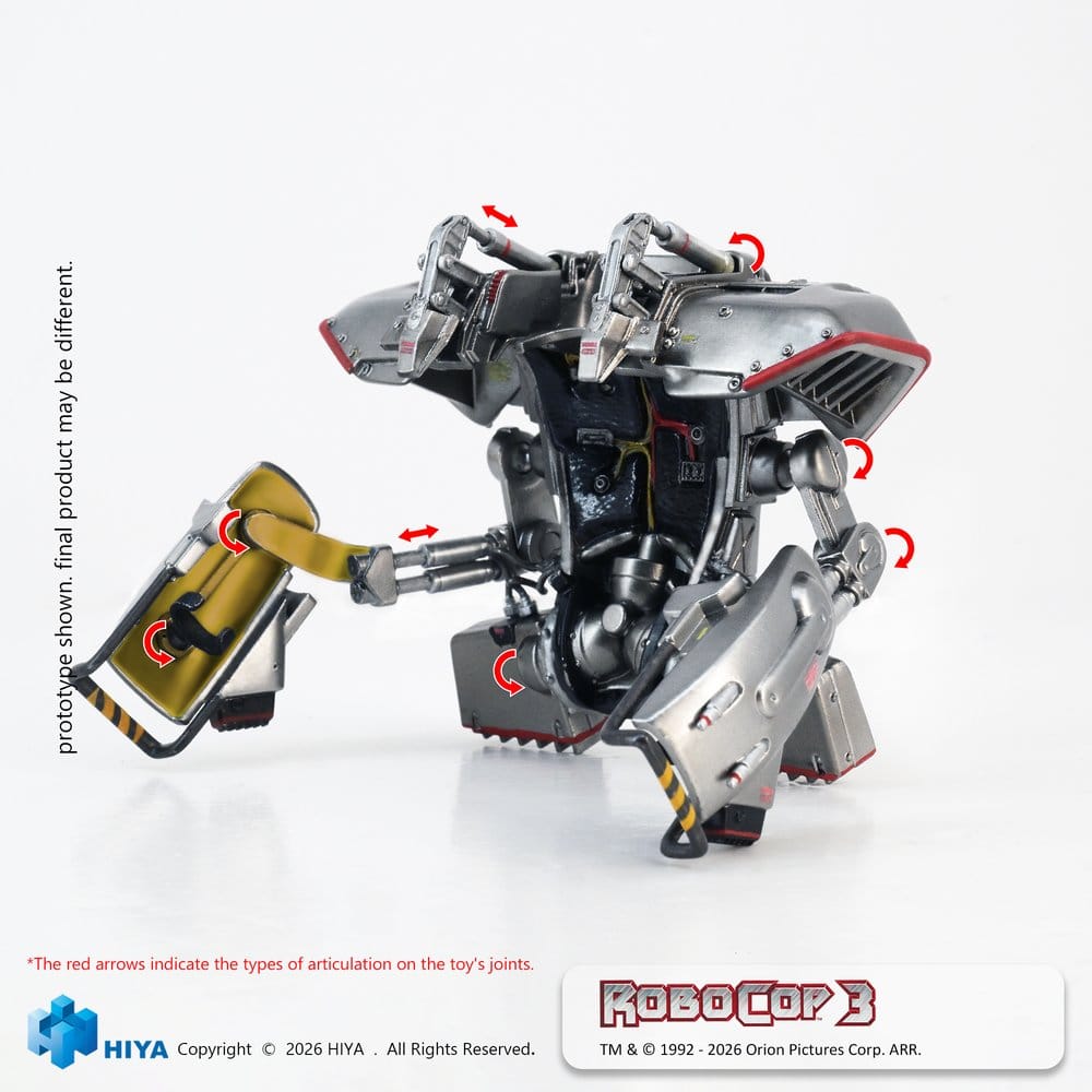 RoboCop 3 Exquisite Super Series Action Figure 1/12 RoboCop 17 cm DS Modellismo RoboCop 3 Exquisite Super Series scala 1/12