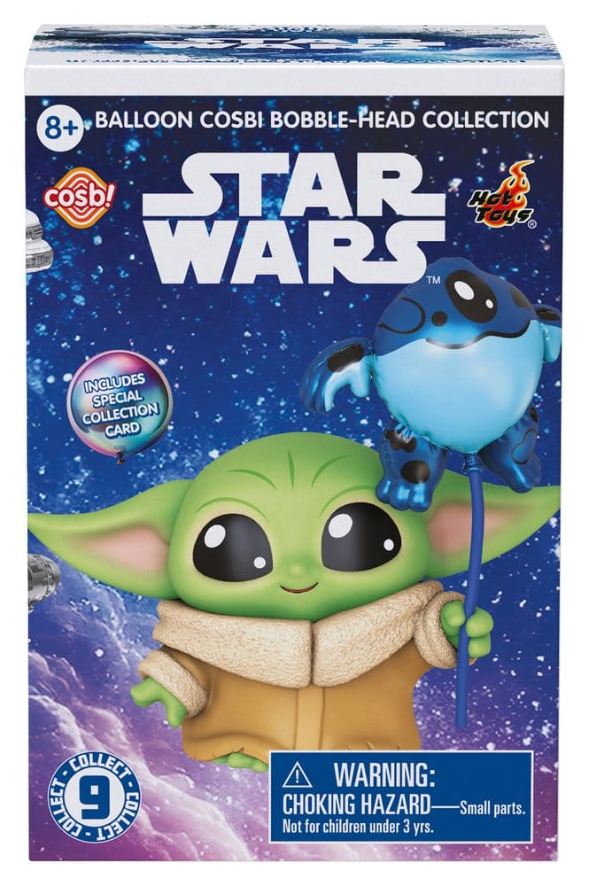 Star Wars Cosbi Mini Figures Balloon 8 cm Blind Box Display (8) DS Modellismo Star Wars Cosbi Mini Balloon Blind Box
