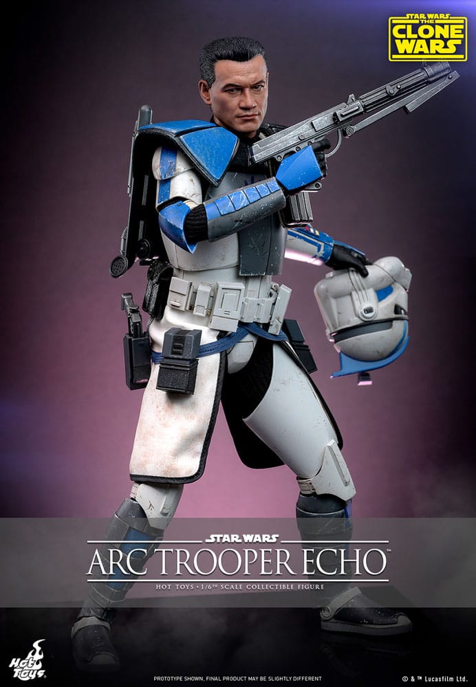 Star Wars: The Clone Wars Action Figure 1/6 Arc Trooper Echo 30 cm DS Modellismo Star Wars: Clone Wars Action scala 1/6