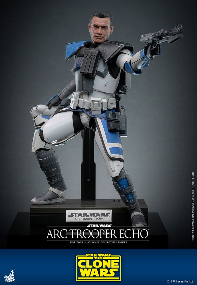 Star Wars: The Clone Wars Action Figure 1/6 Arc Trooper Echo 30 cm DS Modellismo Star Wars: Clone Wars Action scala 1/6