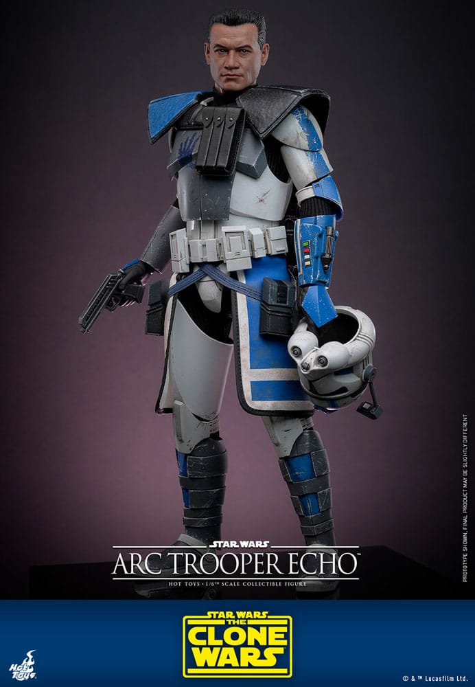Star Wars: The Clone Wars Action Figure 1/6 Arc Trooper Echo 30 cm DS Modellismo Star Wars: Clone Wars Action scala 1/6