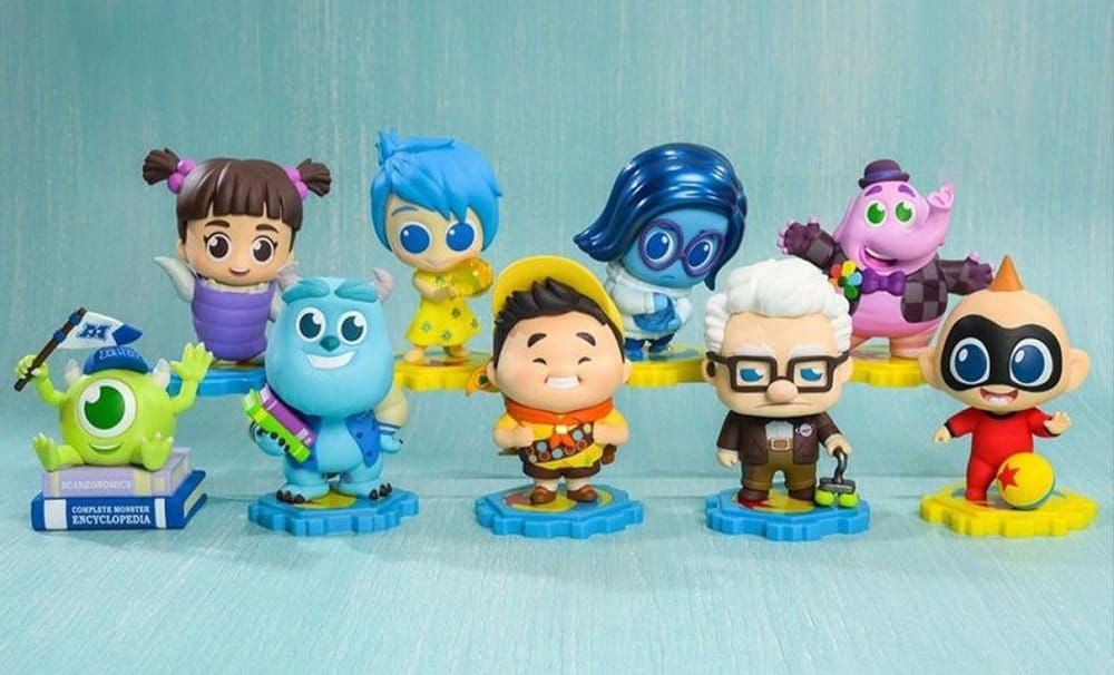 Pixar Cosbi Mini Figures 8 cm Blind Box Display (8) DS Modellismo Pixar Cosbi Mini Blind Box Display (8)