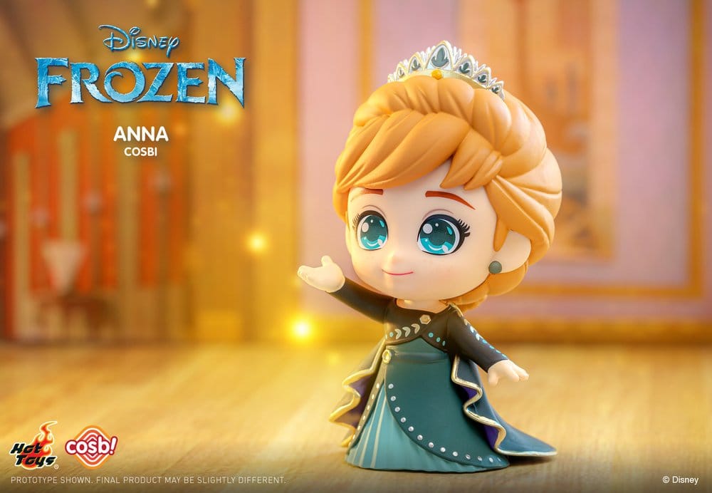 Frozen Cosbi Mini Figures 8 cm Blind Box Display (8) DS Modellismo Frozen Cosbi Mini Blind Box Display (8)