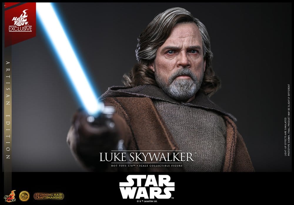 Star Wars: The Last Jedi Movie Masterpiece Action Figure 1/6 Luke Skywalker (Artisan Edition) 29 cm DS Modellismo Star Wars: Last Jedi Movie scala 1/6