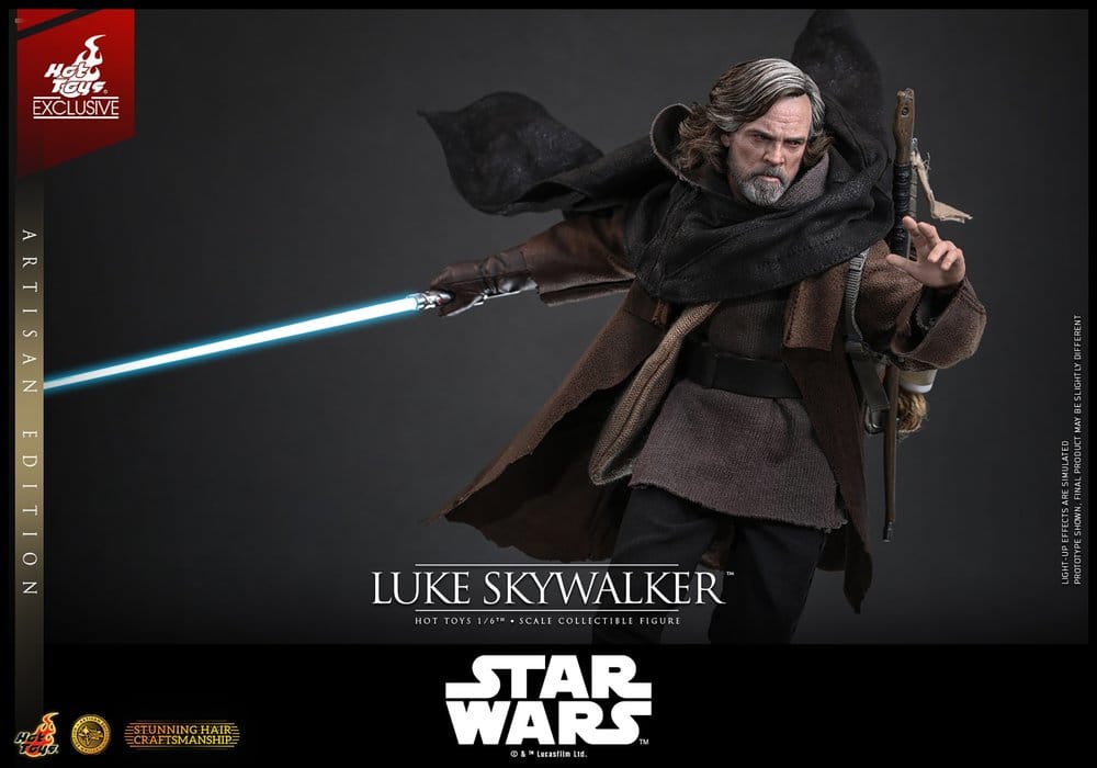 Star Wars: The Last Jedi Movie Masterpiece Action Figure 1/6 Luke Skywalker (Artisan Edition) 29 cm DS Modellismo Star Wars: Last Jedi Movie scala 1/6