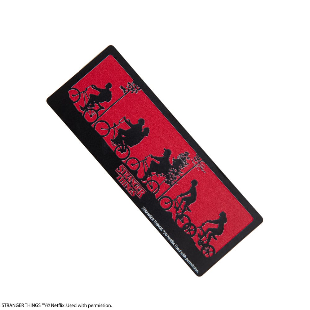 Stranger Things Bookmark Silhouette in metallo DS Modellismo Stranger Things Bookmark Silhouette