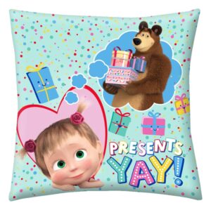 Cuscino Masha Bear Presents Yay! 40 x